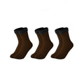 3 Pares de Meia Térmica Feminina Aveludada - Lojas 3DU