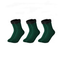 3 Pares de Meia Térmica Feminina Aveludada - Loja Menina Maluca