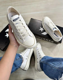 Tênis All Star Branco Pérola com Brilho