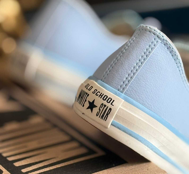Tênis All Star Azul Bebê Courino Premium