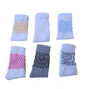 Kit 06 Pares Meias Colorida Aeróbica Academia - Loja Menina Maluca