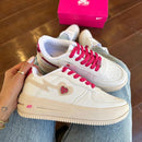 Nike Air Force Love Pink Feminino Premium - Loja Menina Maluca