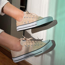 Tênis All Star Amêndoa Brilho Feminino Premium - Loja Menina Maluca