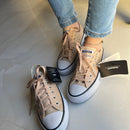 Tênis All Star Amêndoa Brilho Feminino Premium - Loja Menina Maluca