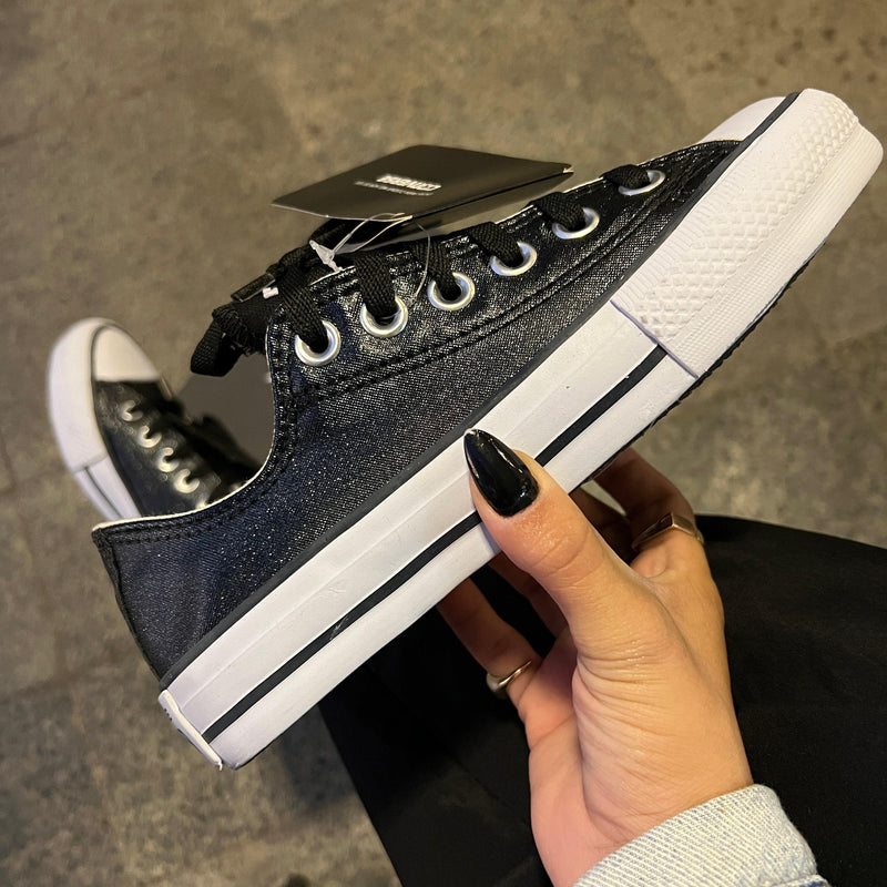 Tênis All Star Glow Preto Feminino Premium - Loja Menina Maluca