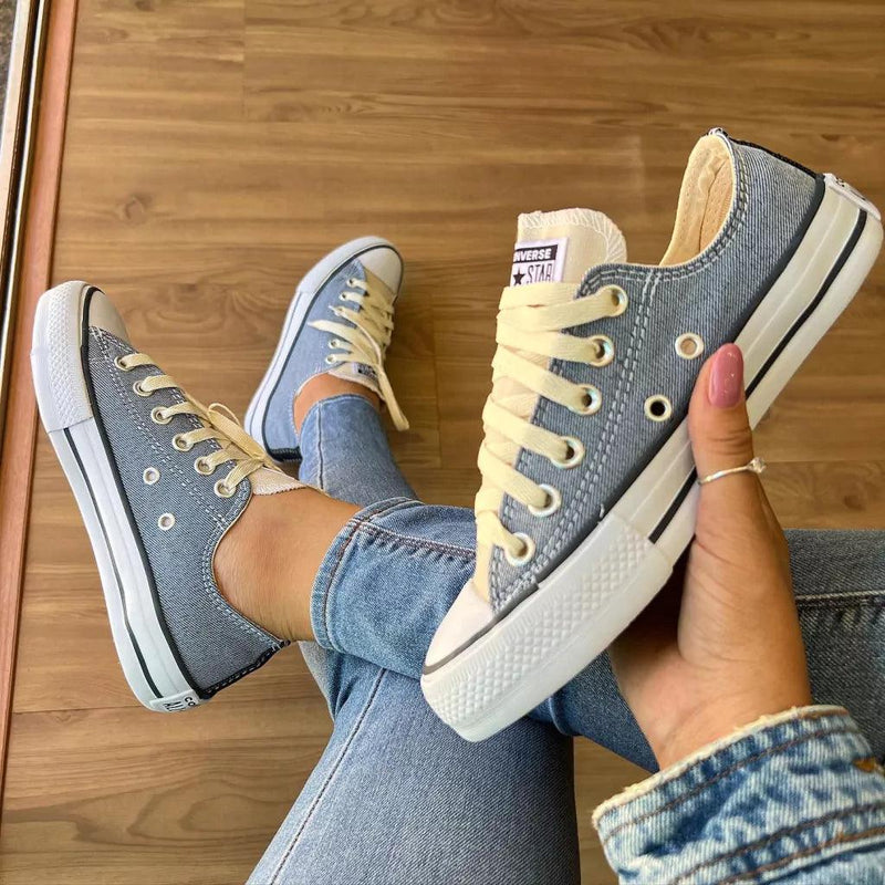 Tênis All Star Jeans Feminino Premium - Loja Menina Maluca