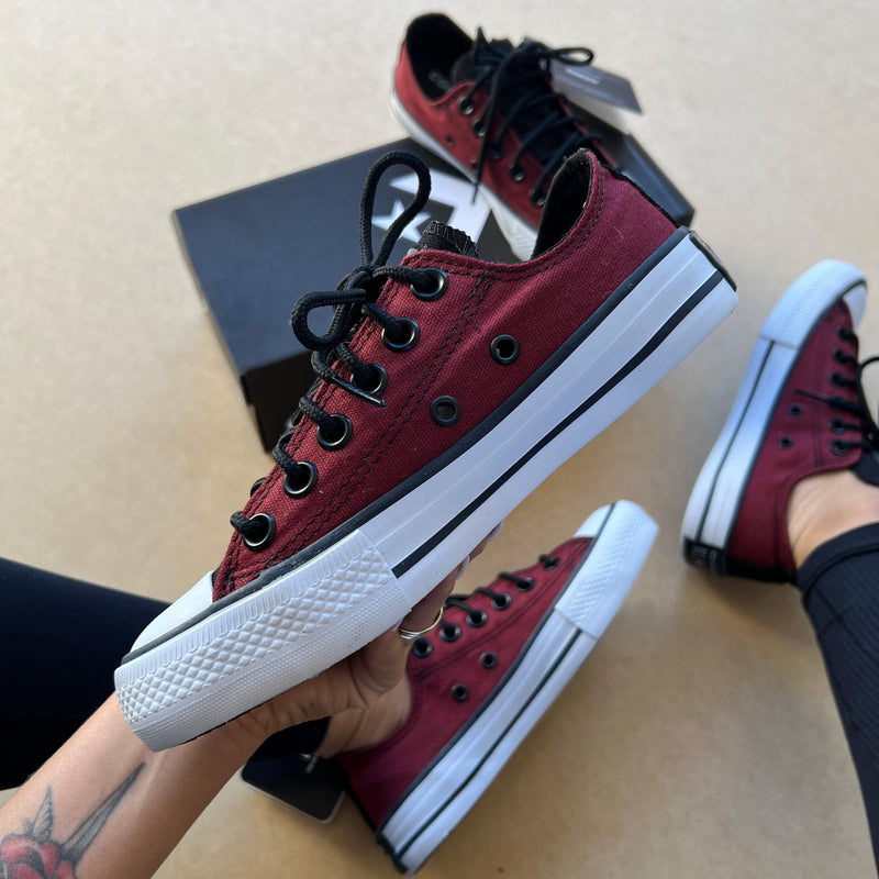 Tênis All Star Murk Bordo Premium - Loja Menina Maluca