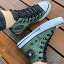 Tênis All Star Murk Verde Cano Alto Premium - Loja Menina Maluca