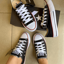 Tênis All Star Preto e Vermelho Clássico - Loja Menina Maluca