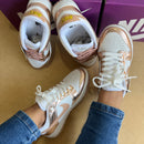 Tênis Dunk SB Rose Branco Premiun - Loja Menina Maluca