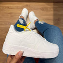 Tênis Nike Air Force Branco Clássico Feminino Premium - Loja Menina Maluca