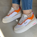 Tênis Nike Air Force Pink Páprica Feminino Premium - Loja Menina Maluca