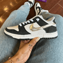 Tênis Nike Dunk Low Preto Glíter Jeans Premium - Loja Menina Maluca