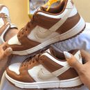 Tênis Nike SB Dunk Marrom e Branco Unissex Premium - Loja Menina Maluca