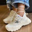 Tênis Prada Off White Feminino Premium - Loja Menina Maluca